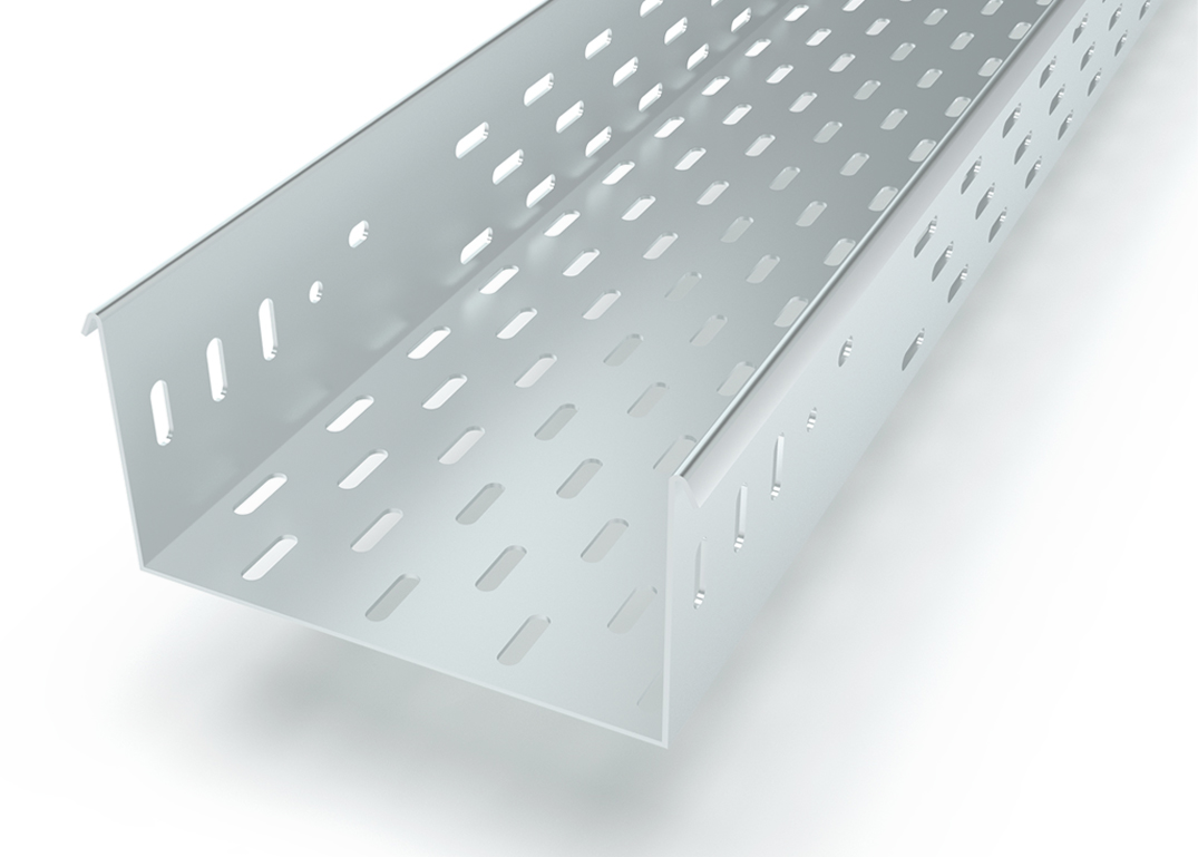 Outward-flanged  Perforated Cable Tray OP1A2-505G